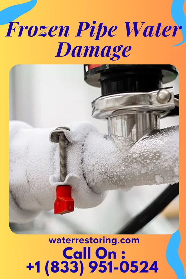 Frozen Pipe Water Damage in Carey, OH